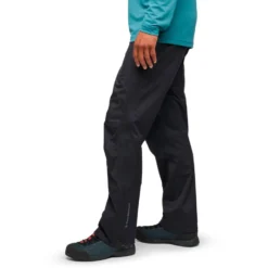 Pantaloni da trekking Black Diamond M Fineline Stretch Full Zip Pants Black