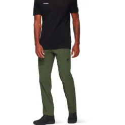 Pantaloni da trekking Mammut Hiking V Pants M Dark Marsh