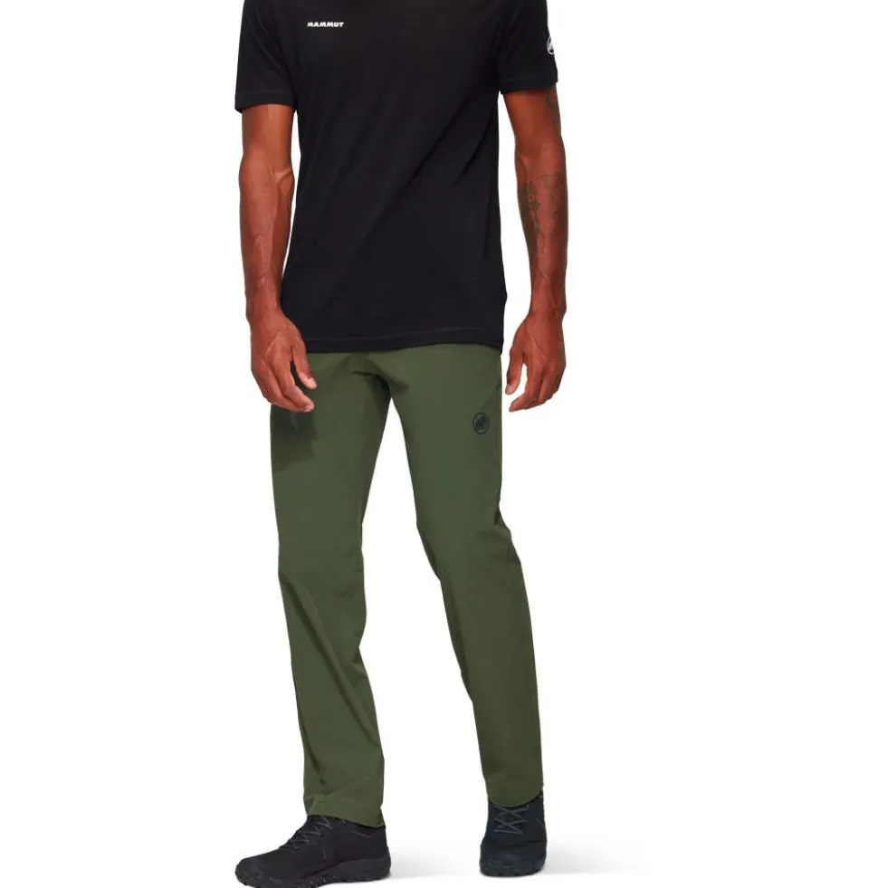 Pantaloni da trekking Mammut Hiking V Pants M Dark Marsh