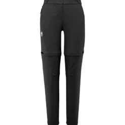 Pantaloni da trekking Millet Ubic Stretch Zip Off Pant W Black