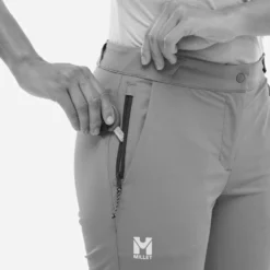 Pantaloni da trekking Millet Ubic Stretch Zip Off Pant W Black