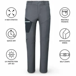 Pantaloni da trekking Millet Wanaka Stretch Pant III Tarmac