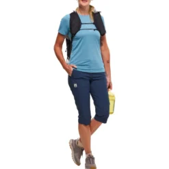 Pantaloni da trekking Millet Ubic Stretch 3/4 Pant W Saphir