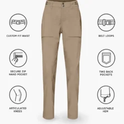 Pantaloni da trekking Norrona Femund Light Cotton Pant W Winter Twig