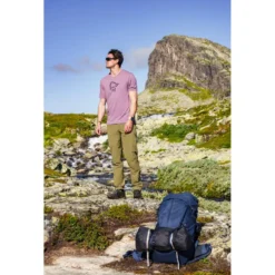 Pantaloni da trekking Norrona Femund Flex1 Lightweight Pant Olive Night