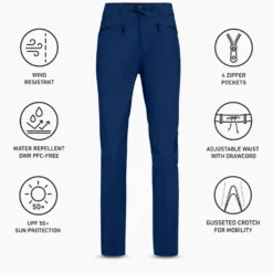 Pantaloni da trekking Norrona Femund Flex 1 Tech W's Indigo Night