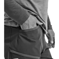 Pantaloni da trekking Ortovox Pelmo Pant M Black Raven