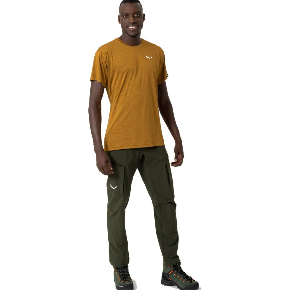 Pantaloni da trekking Salewa Puez Durastretch Cargo Pants M Dark Olive