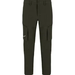 Pantaloni da trekking Salewa Puez Durastretch Cargo Pants M Dark Olive