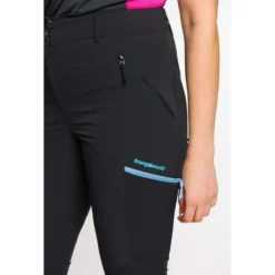 Pantaloni da trekking Trangoworld Malaren DF Caviar
