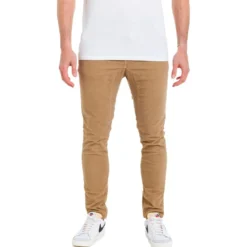 Pantaloni Pullin Dening Chino Corduroy Beige