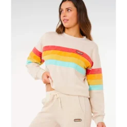 Pantaloni Rip Curl Surf Revial Track Oatmeal