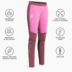 Pantaloni sci di fondo Bjorn Daehlie Pants Challenge Wmn Wild Berry