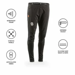 Pantaloni sci di fondo Bjorn Daehlie Flow Wmn Black