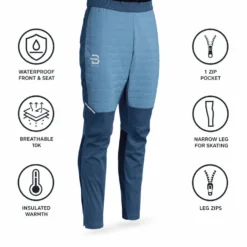 Pantaloni sci di fondo Bjorn Daehlie Pants Challenge 3.0 Men Dark Denim
