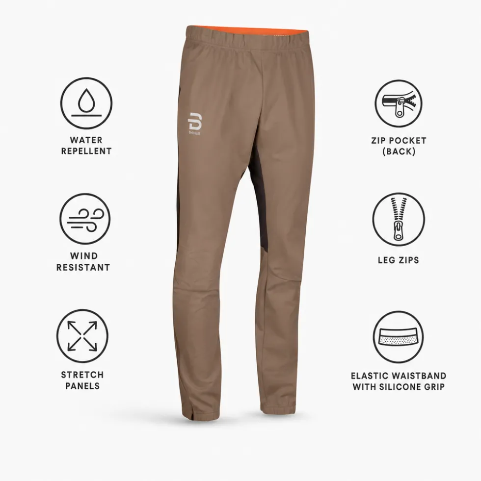 Pantaloni sci di fondo Bjorn Daehlie Power Desert Taupe