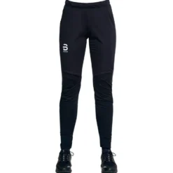 Pantaloni sci di fondo Bjorn Daehlie Flow Wmn Black/Snow White
