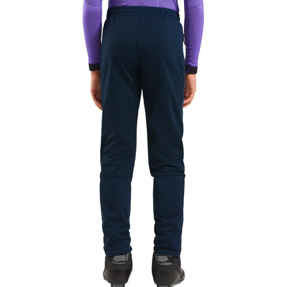 Pantaloni sci di fondo Odlo Essential Warm Kids Dark Sapphire