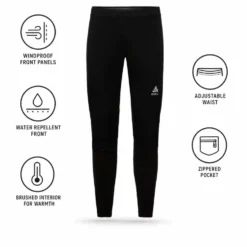 Pantaloni sci di fondo Odlo Langnes Pants Black