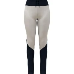 Pantaloni sci di fondo Odlo Langnes Wmn Pants Dark Sapphire White