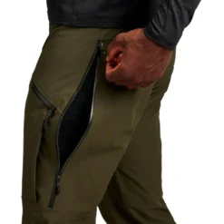 Pantaloni tecnici Black Diamond M Recon Stretch Pants Dark Moss