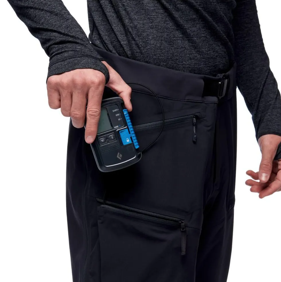 Pantaloni tecnici Black Diamond M Dawn Patrol Hybrid Pants Black