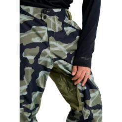Pantaloni tecnici Burton Reserve 2L Pants Graffiti Camo Forest Moss
