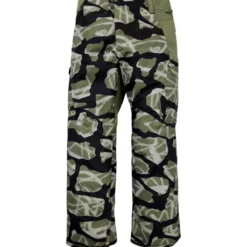 Pantaloni tecnici Burton Reserve 2L Pants Graffiti Camo Forest Moss