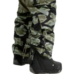 Pantaloni tecnici Burton Reserve 2L Pants Graffiti Camo Forest Moss