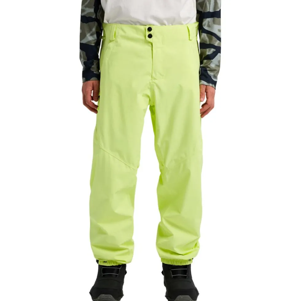 Pantaloni tecnici Burton Reserve 2L Relaxed Pants Glow Yellow Green