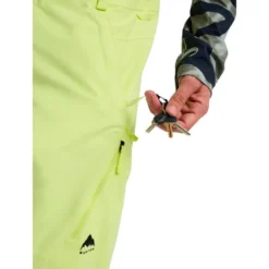 Pantaloni tecnici Burton Reserve 2L Relaxed Pants Glow Yellow Green
