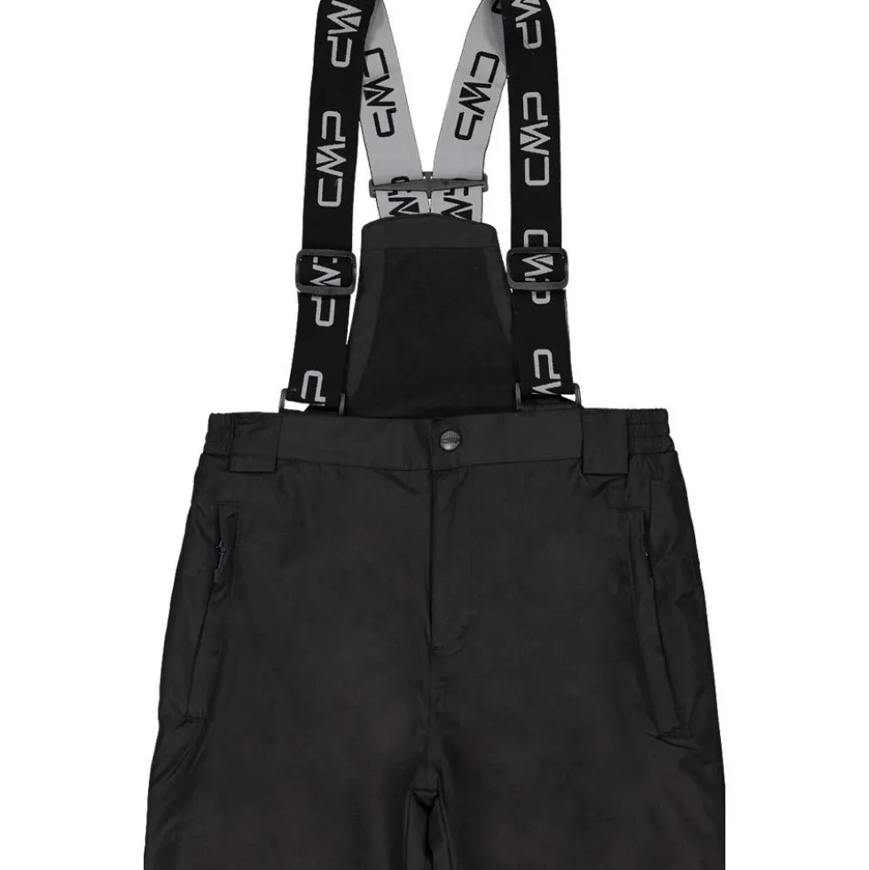 Pantaloni tecnici CMP Kid Salopette Nero