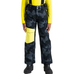 Pantaloni tecnici DARE2B Pow Pant Black Geo Camo