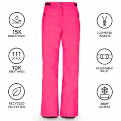 Pantaloni tecnici Degré 7 Valgau Pink