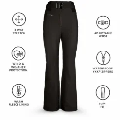 Pantaloni tecnici Duvillard Gridin S Black