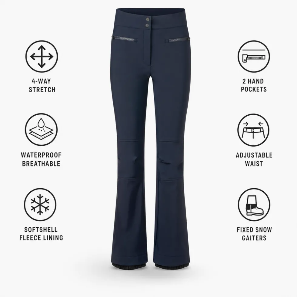Pantaloni tecnici Fusalp Diana Dark Blue