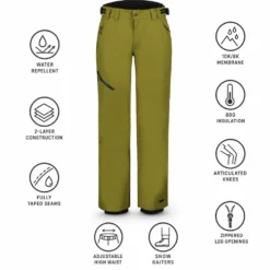 Pantaloni tecnici Icepeak Colman Olive