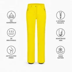 Pantaloni tecnici Icepeak Entiat Jaune