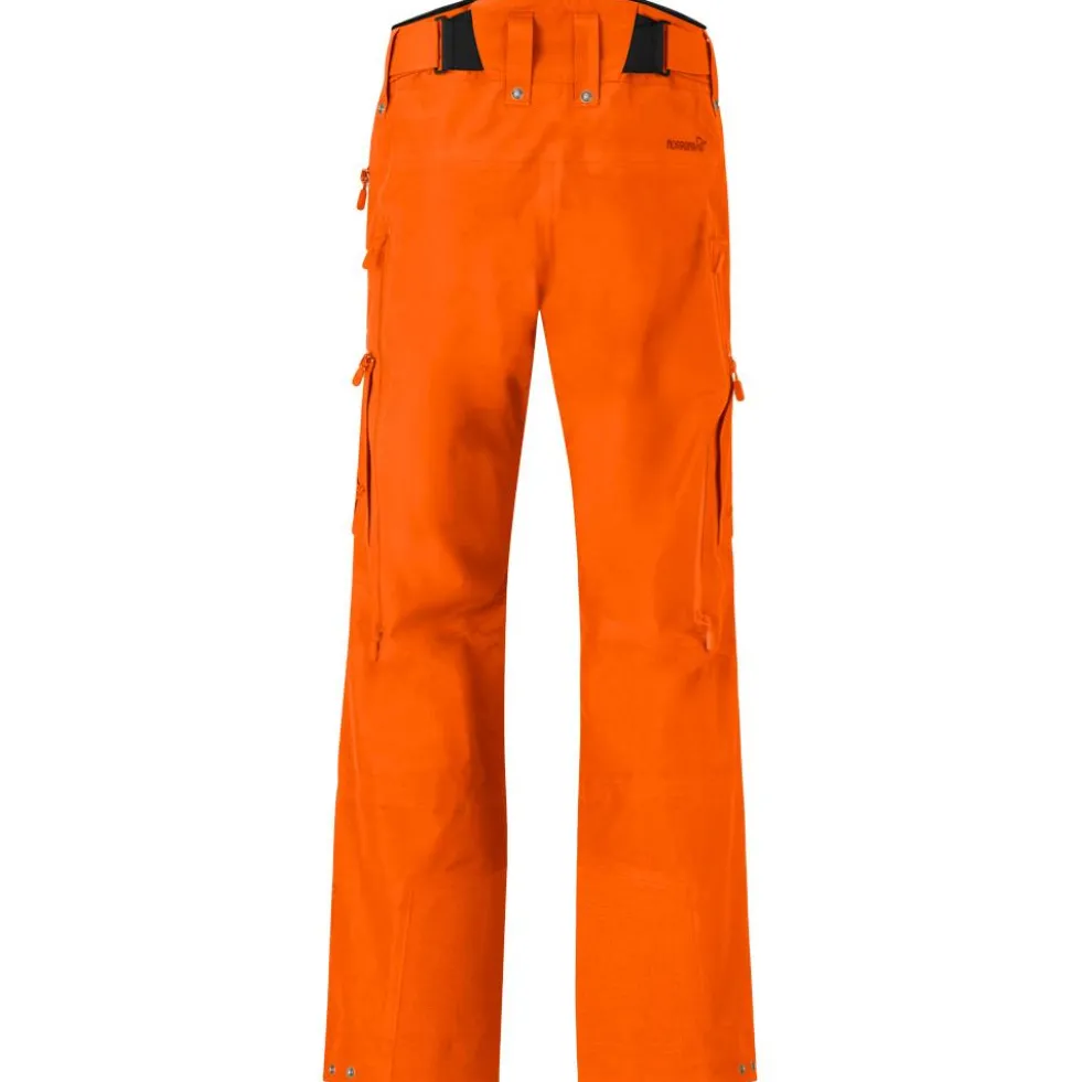 Pantaloni tecnici Norrona Lofoten Gore-Tex Pant Gold Flame