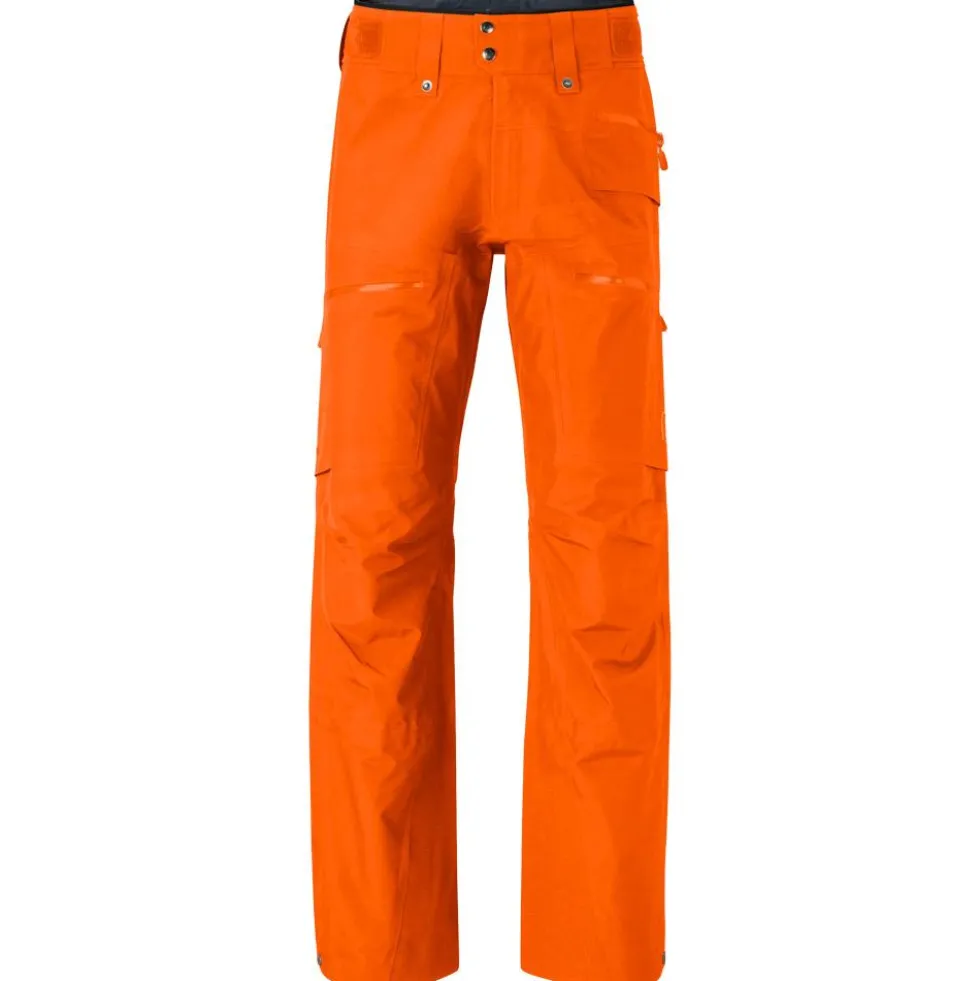 Pantaloni tecnici Norrona Lofoten Gore-Tex Pant Gold Flame