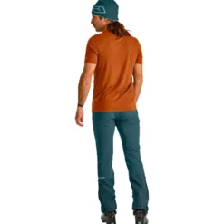 Pantaloni tecnici Ortovox Col Becchei Pants M Dark Arctic Grey