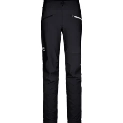 Pantaloni tecnici Ortovox Punta Berrino Pants Black Raven