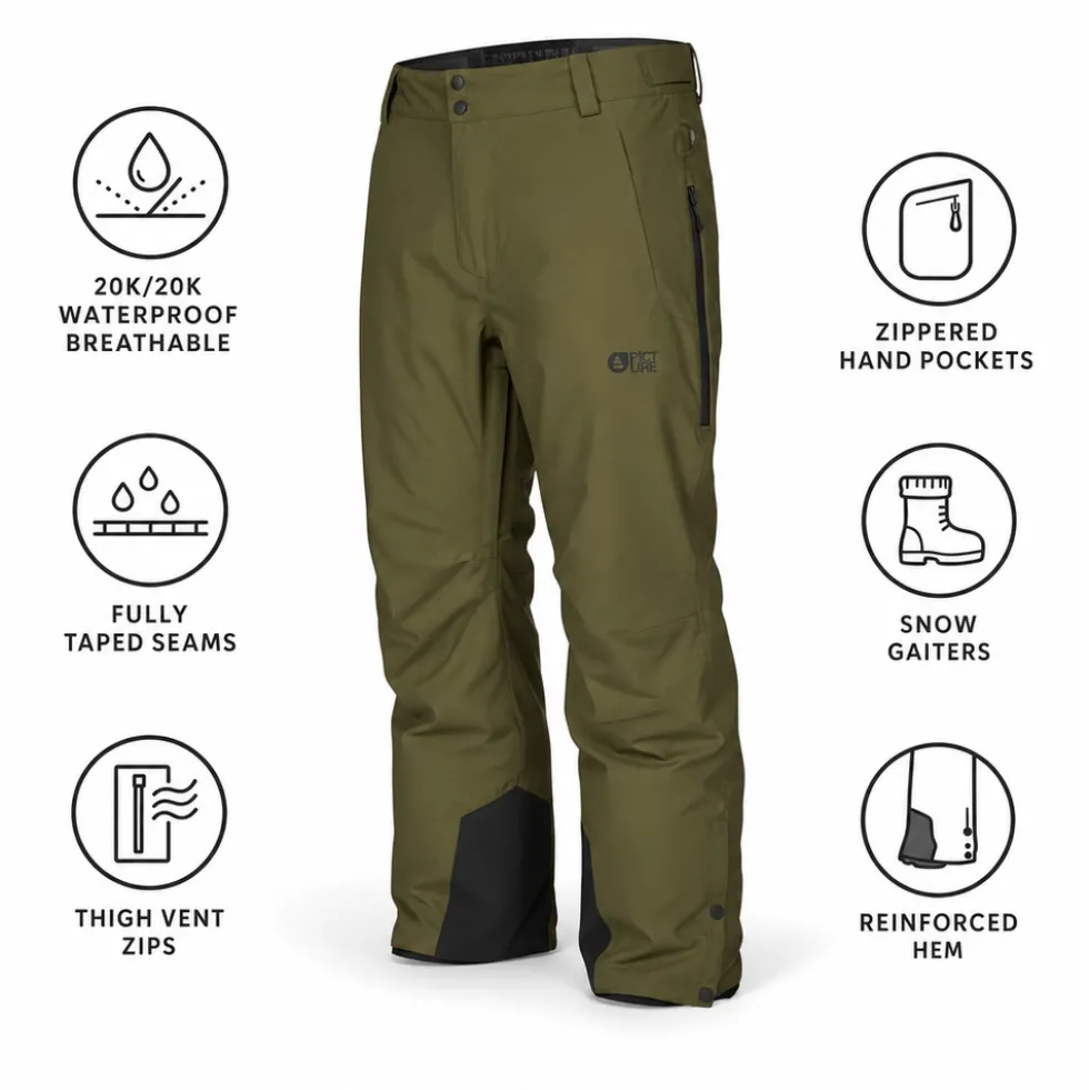 Pantaloni tecnici Picture Object Tobacco