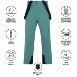 Pantaloni tecnici Protest Owens Atlantic Green