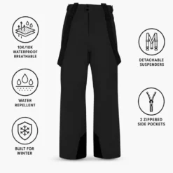 Pantaloni tecnici Protest Prtrowens Snowpants True Black