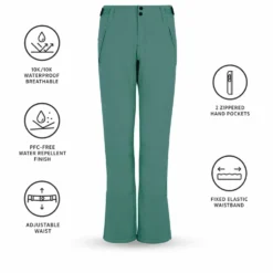 Pantaloni tecnici Protest Prtrelole Snowpants Evergreen