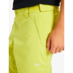 Pantaloni tecnici Quiksilver Estate Youth Pant Yellow Plum