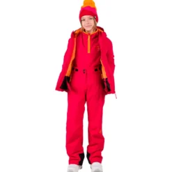 Pantaloni tecnici Rossignol Girl Ski Pant Ruby Red