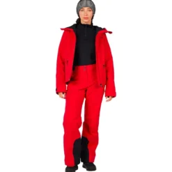 Pantaloni tecnici Rossignol W Insulated Ski Pant Ruby Red