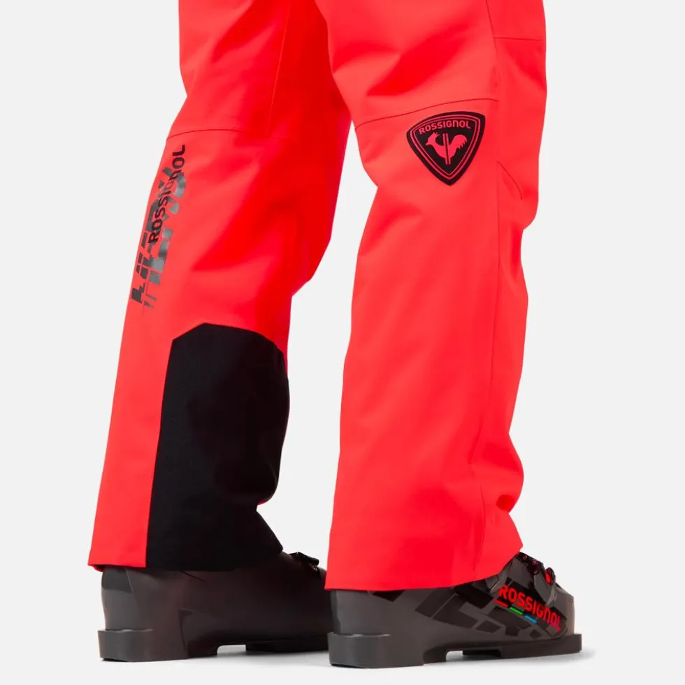 Pantaloni tecnici Rossignol Hero Insulated Ski Pant Neon Red